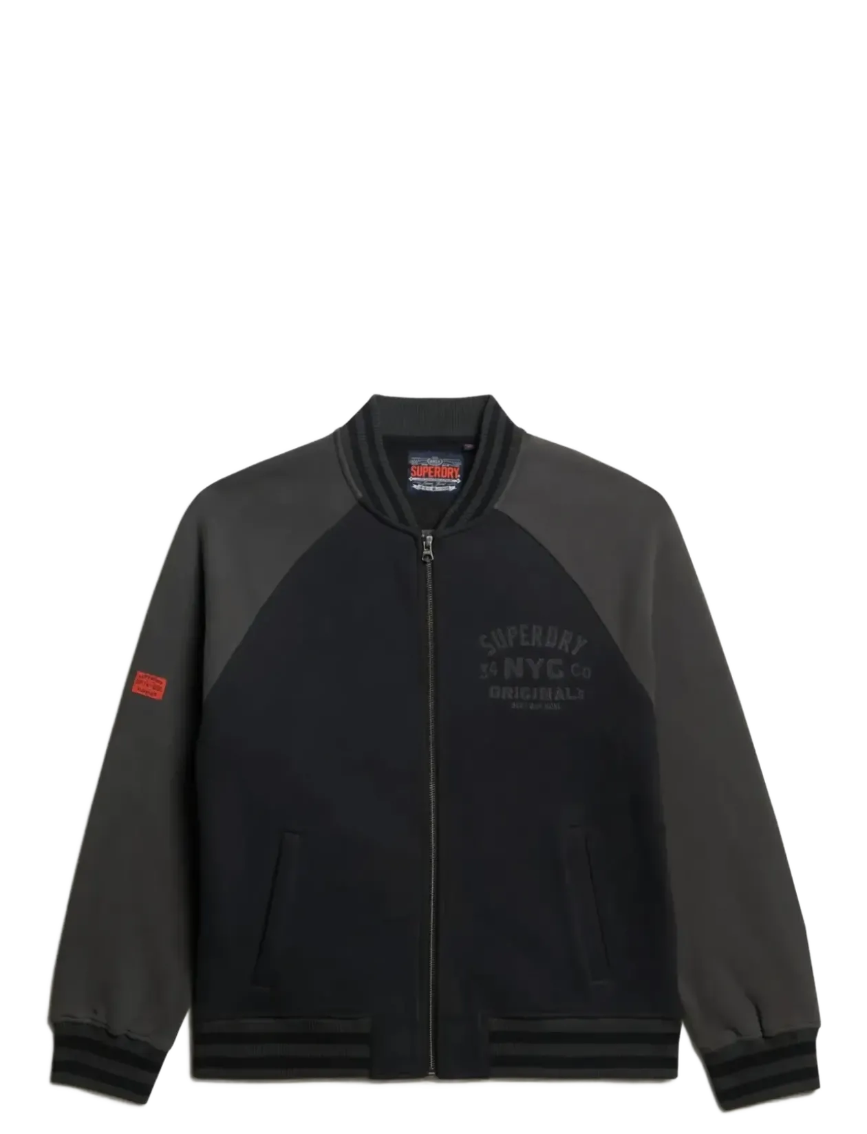 COLLEGE GRAPHIC JERSEY BOMBER - Sweatshirts