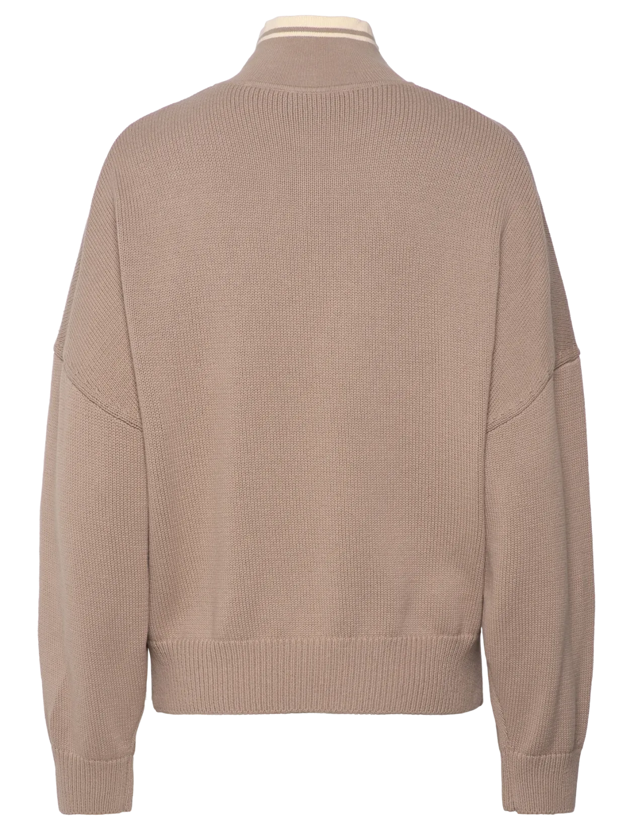 College Knitted Half Zip - Sweatshirts