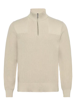 COMMANDER QUARTER ZIP JUMPER Silver Birch - Strik