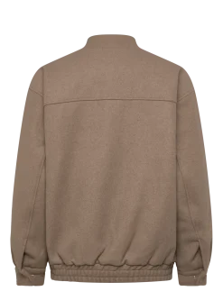 COMO oversized felted varsity jacket - Jakker