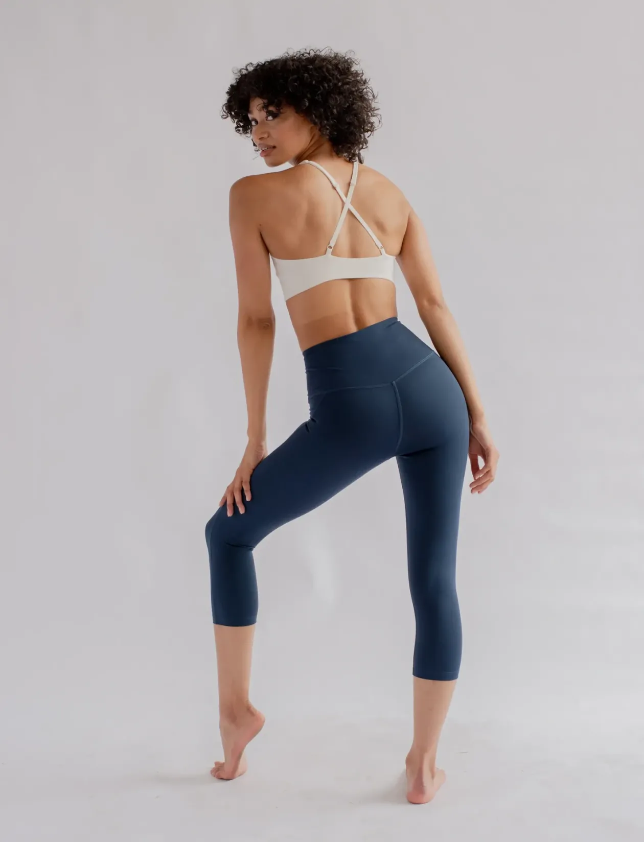 Compressive High-Rise Legging, Capri - Træningstights