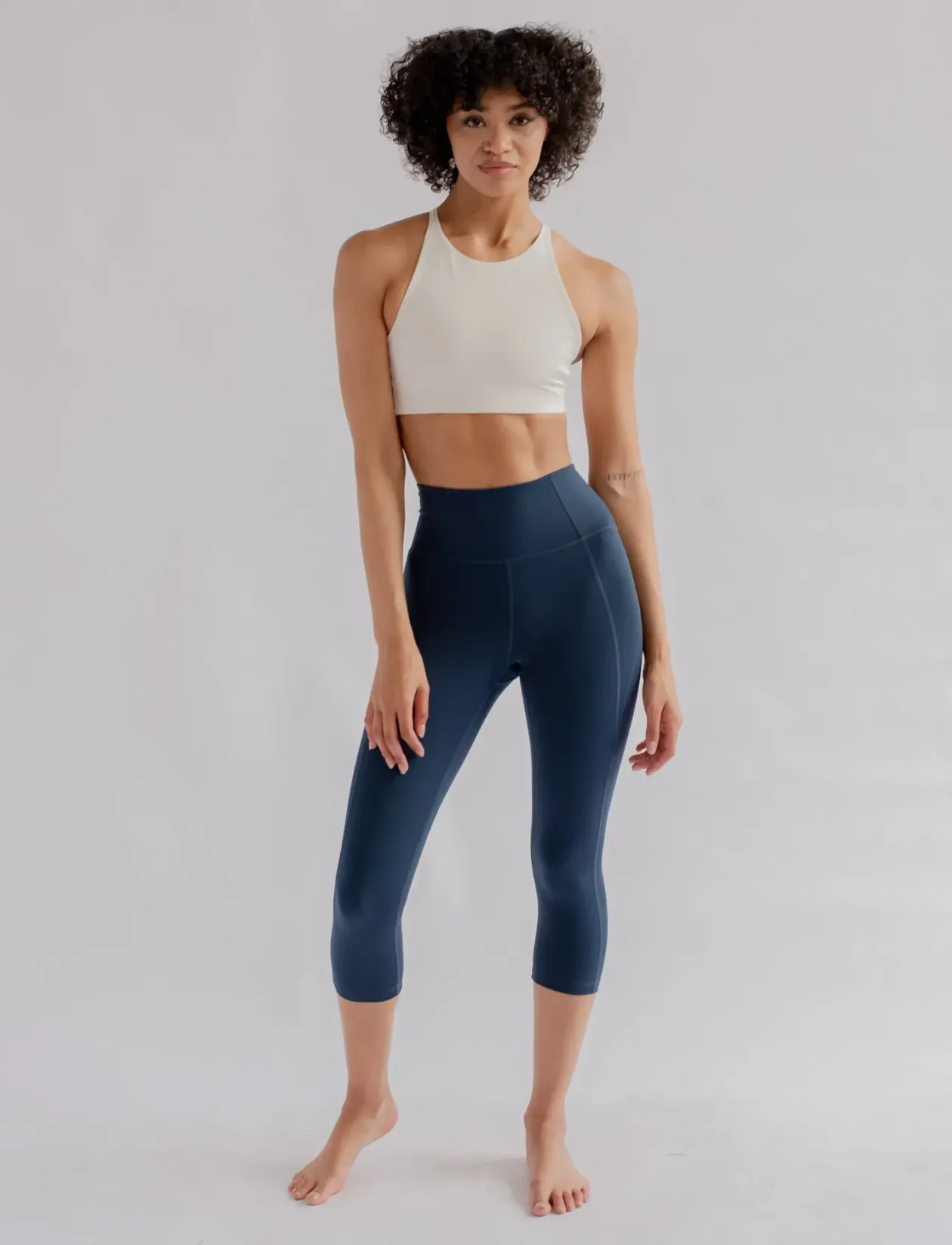 Compressive High-Rise Legging, Capri - Træningstights
