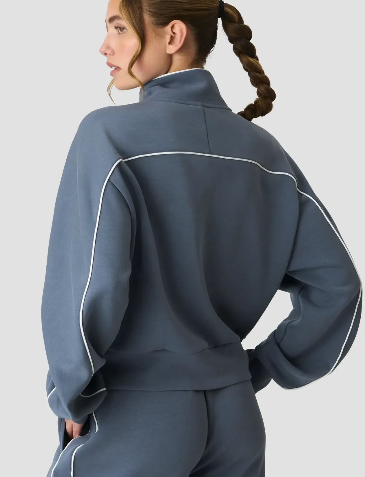 Contrast Regular Zip Jacket W - Sportsjakker