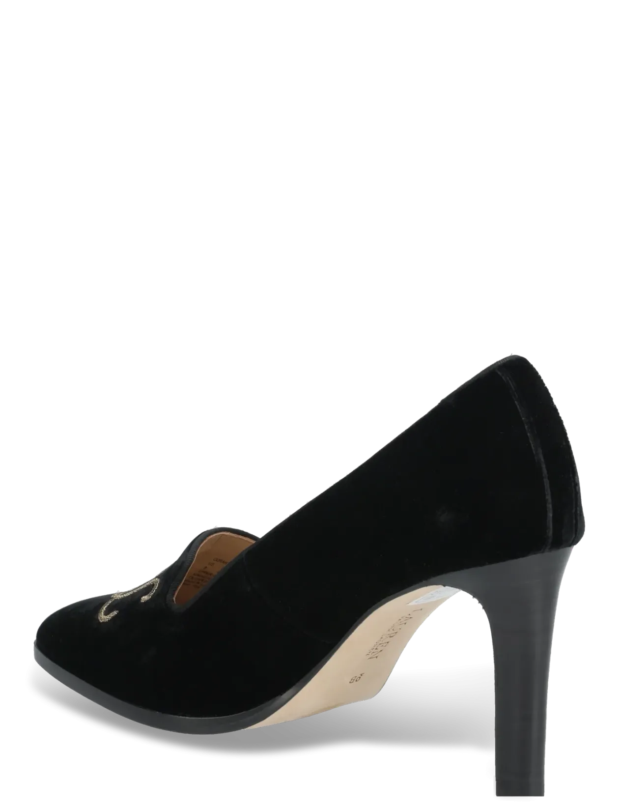 Corah Embroidered-Logo Velvet Pump - Klassiske pumps