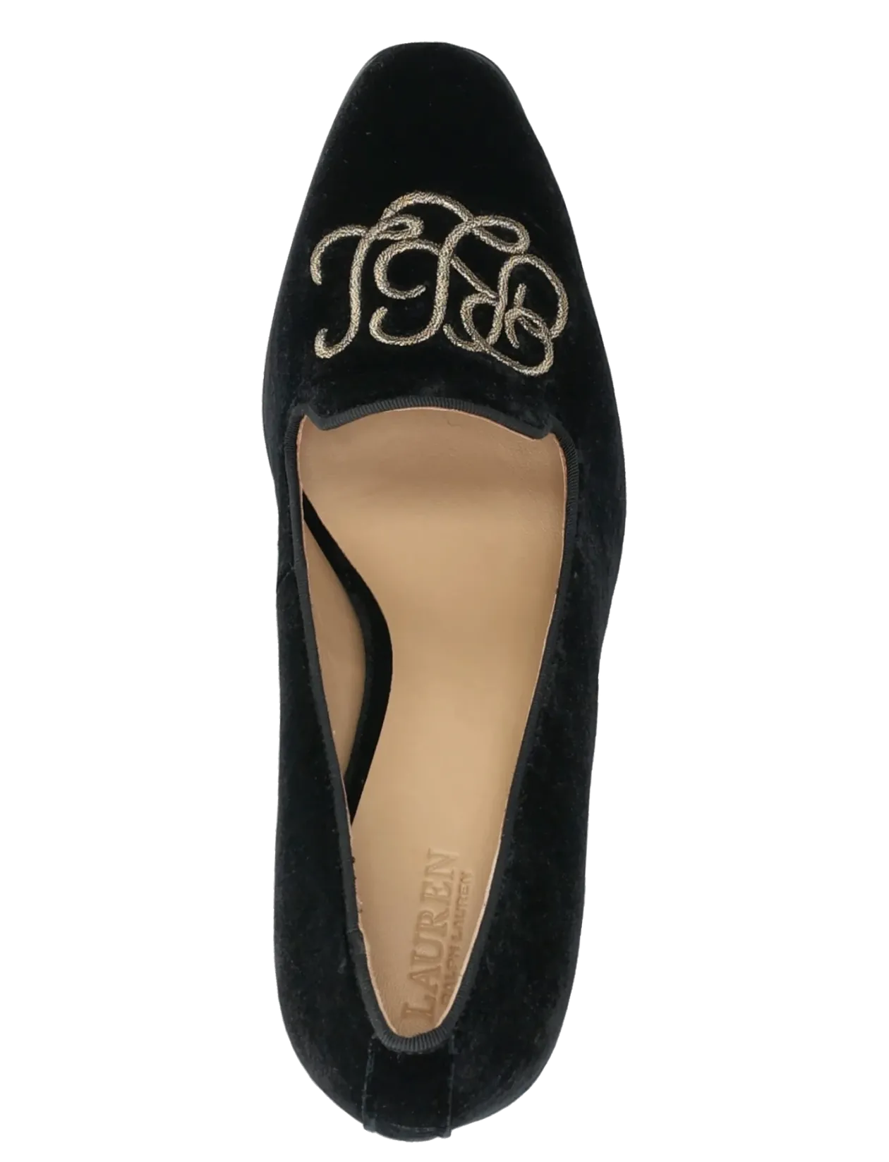 Corah Embroidered-Logo Velvet Pump - Klassiske pumps