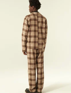 COSIMO JAPANESE WOOL CHECK - Uldjakker