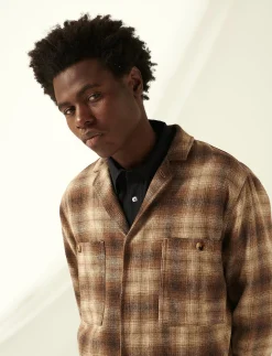 COSIMO JAPANESE WOOL CHECK - Uldjakker