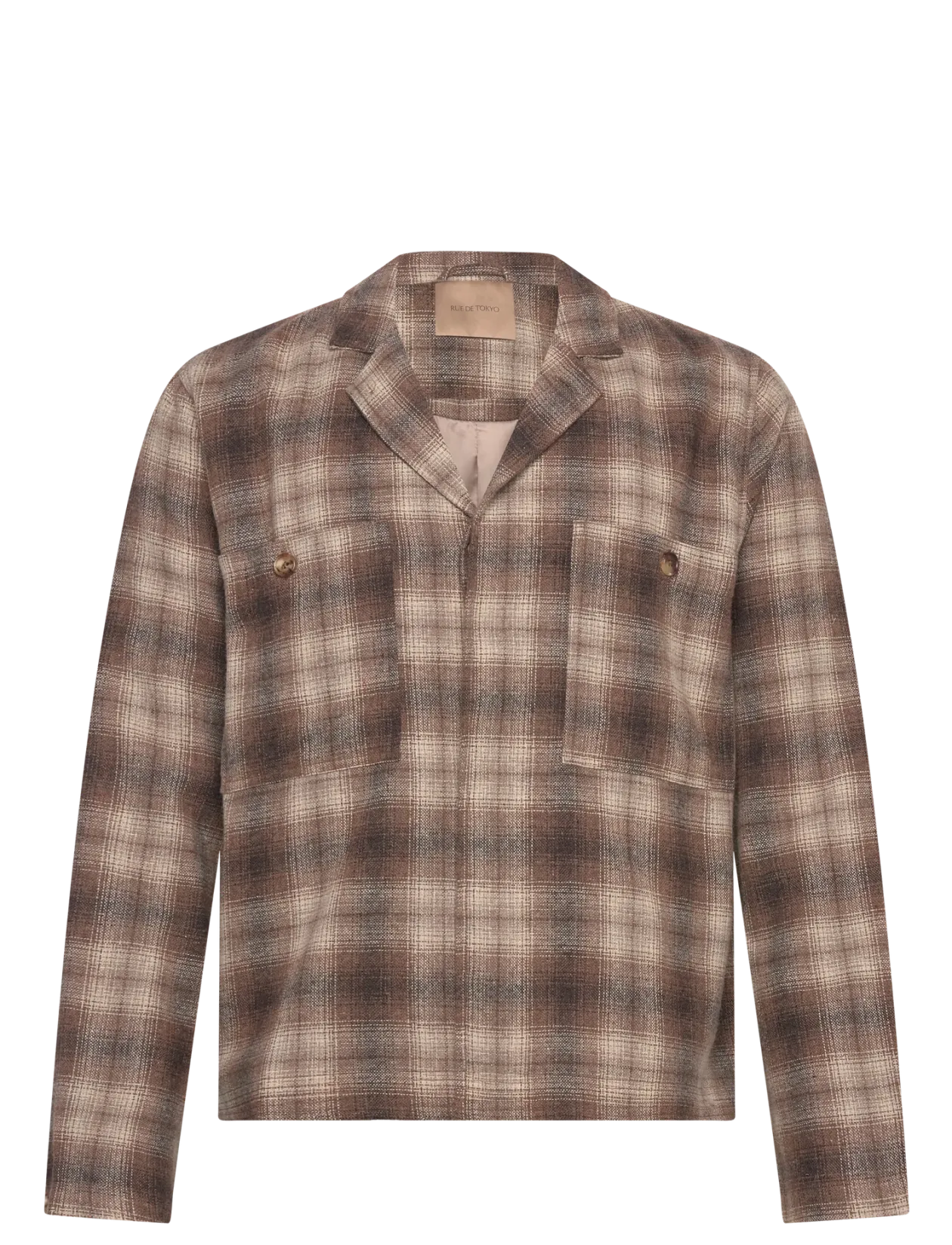 COSIMO JAPANESE WOOL CHECK - Uldjakker