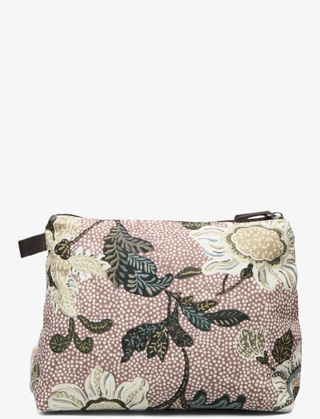 Cosmetic Bag Flower Linen - Toilettasker
