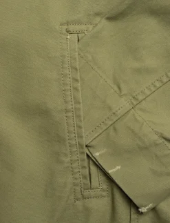 Cotton jacket with contrasting collar - Lette jakker