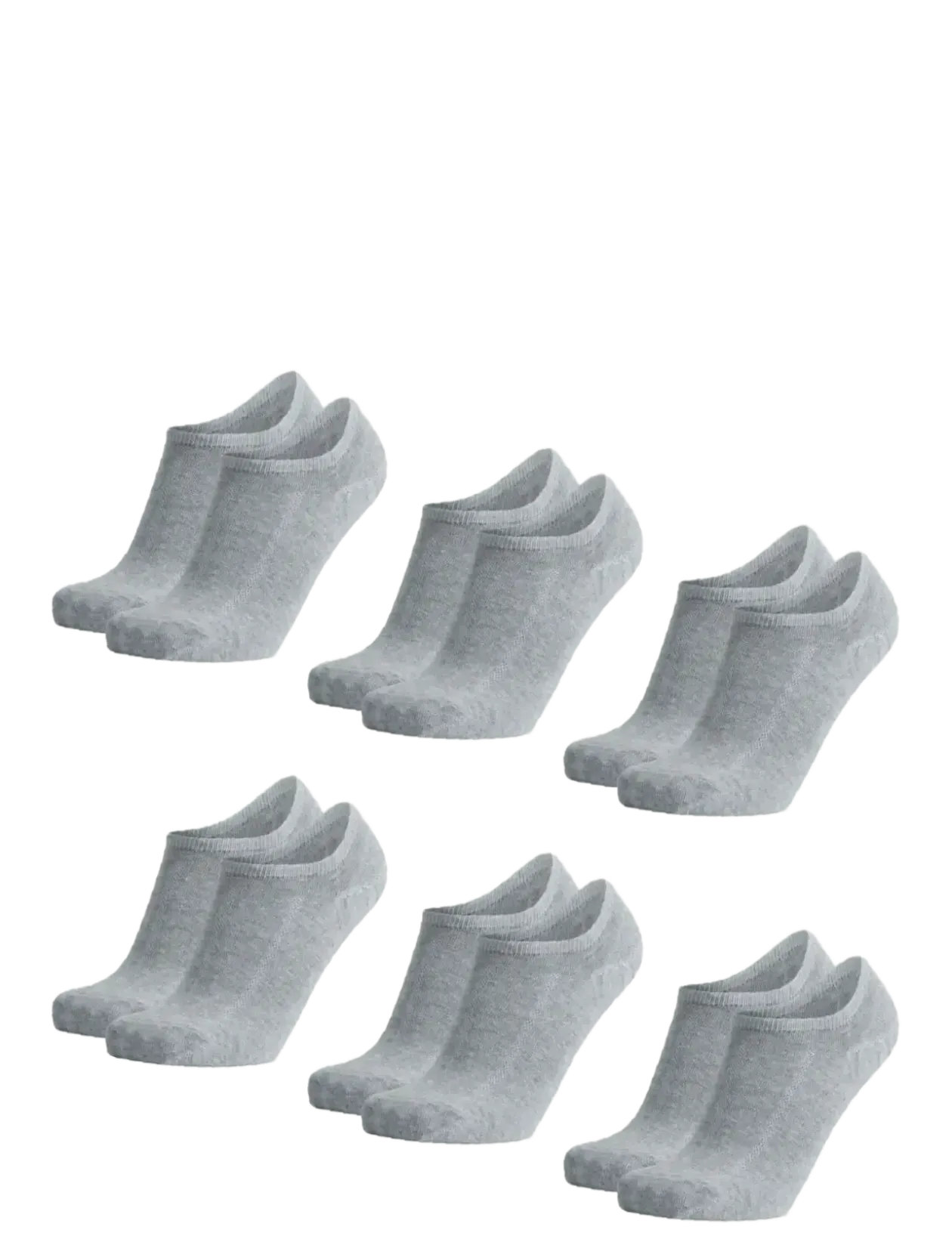 Cotton No-Show Socks 6-pack - Strømper