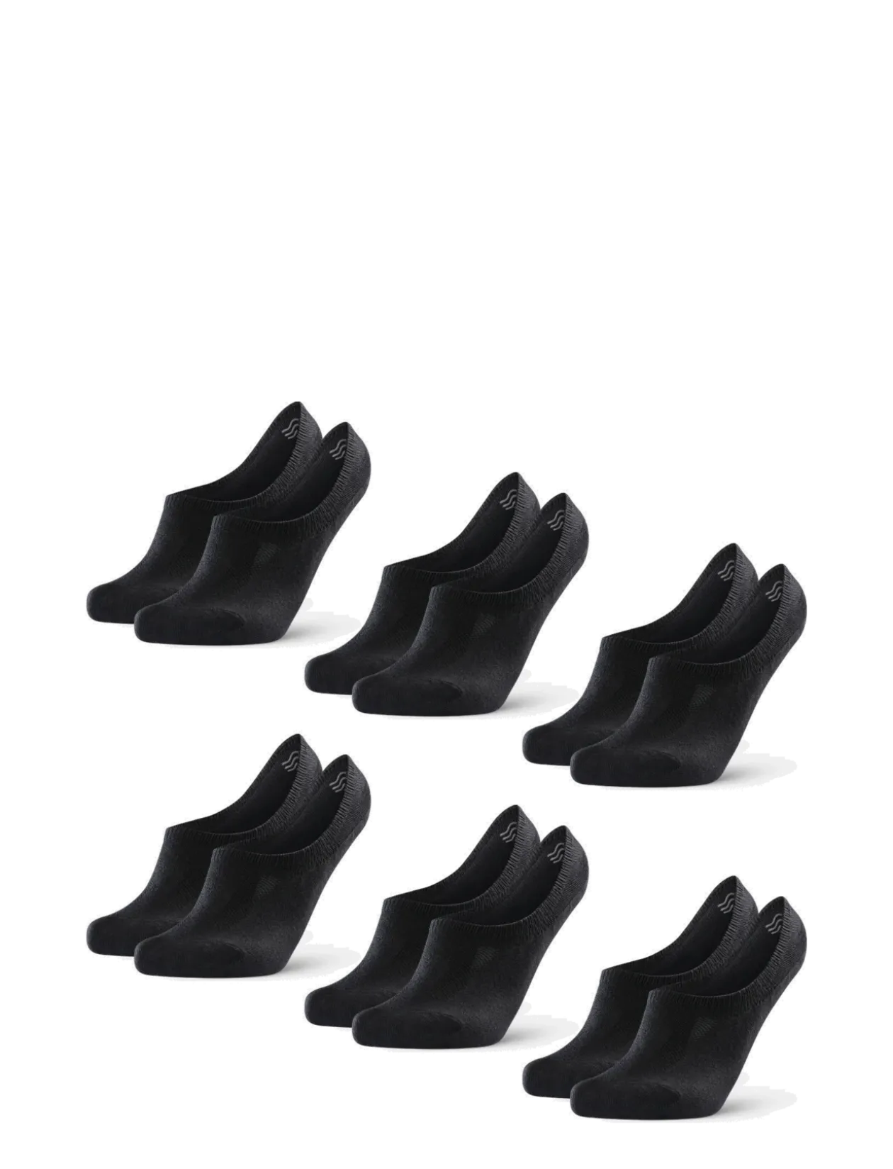 Cotton No-Show Socks 6-pack - Strømper