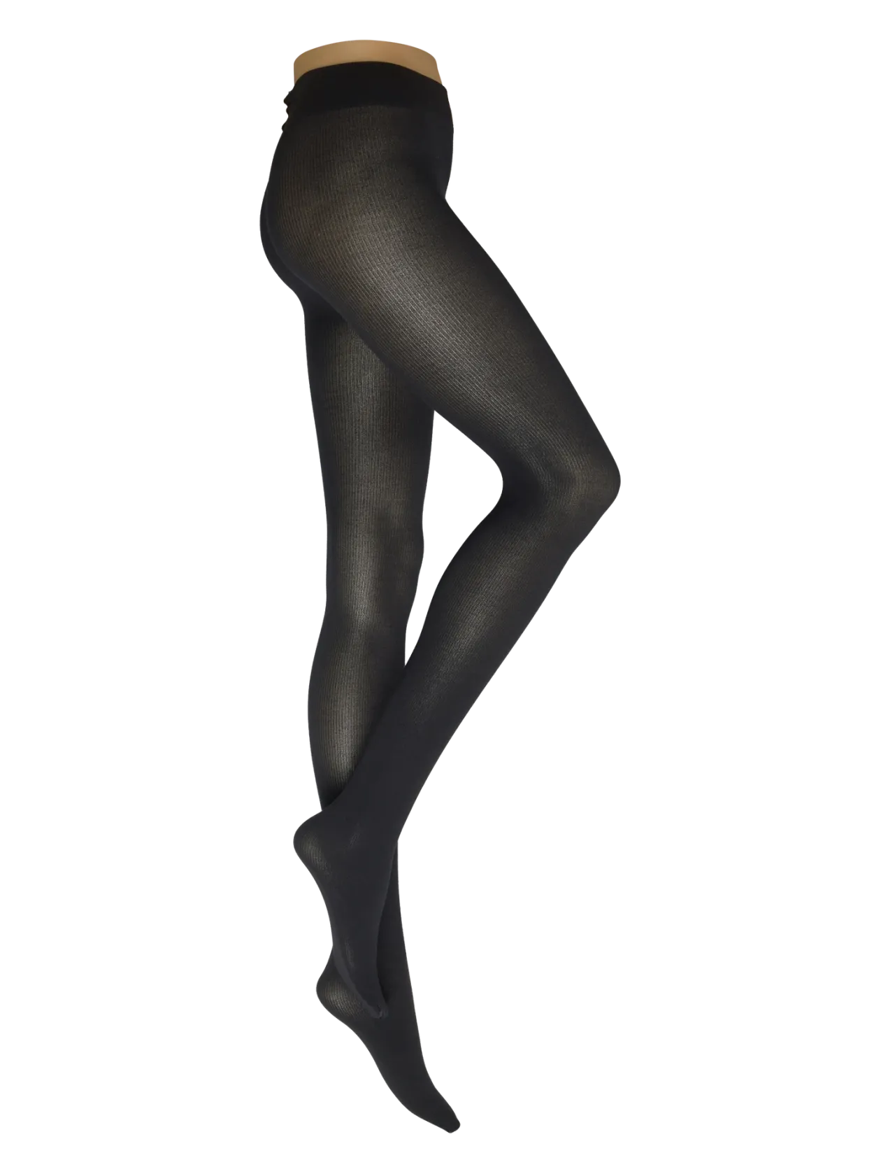 Cotton Rib Tights - Strømpebukser