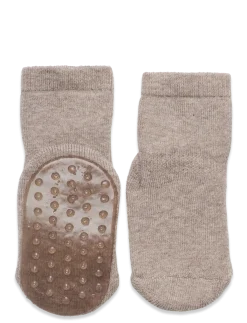Cotton socks - anti-slip - Skridsikre sokker