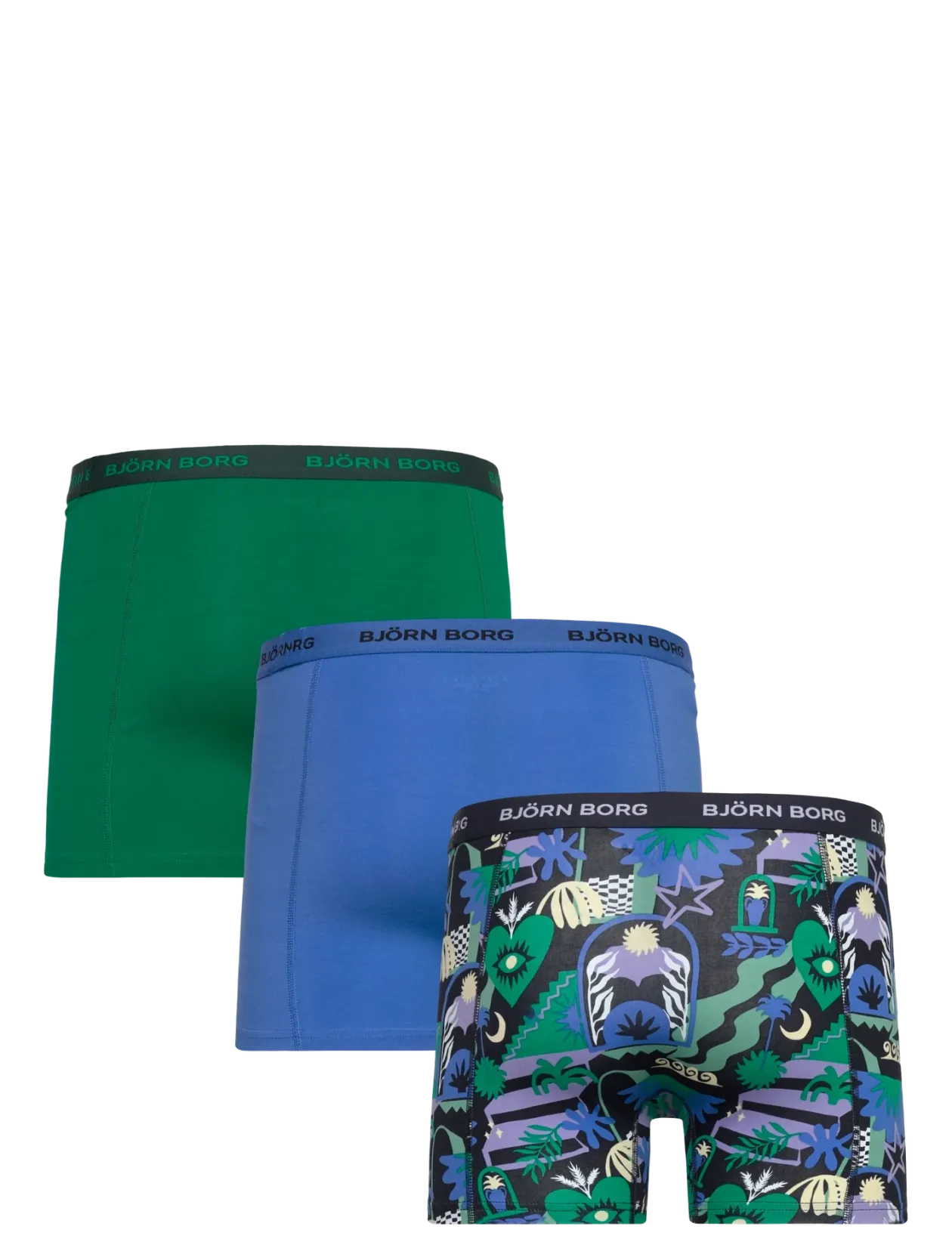COTTON STRETCH BOXER 3p - Boxershorts