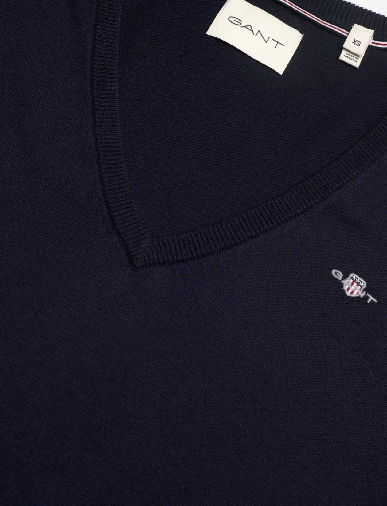 COTTON V-NECK - Strik