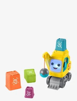 Count & Stack Crane with Blocks, Lights & Sounds, Multilanguage Version - Pædagogisk legetøj