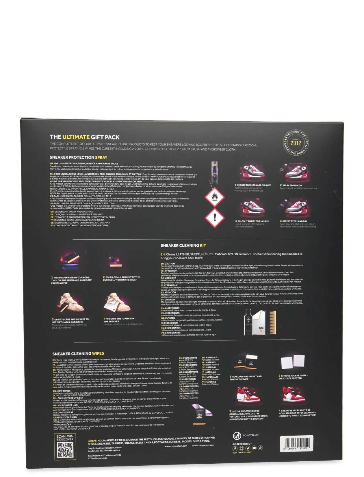 Crep Protect Gift Pack - Skobeskyttelse