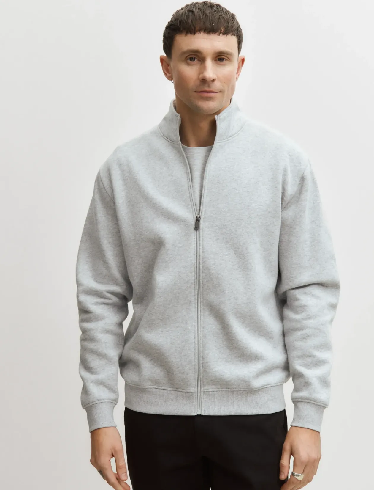 Crew Neck full zip ESJOHAN - Sweatshirts