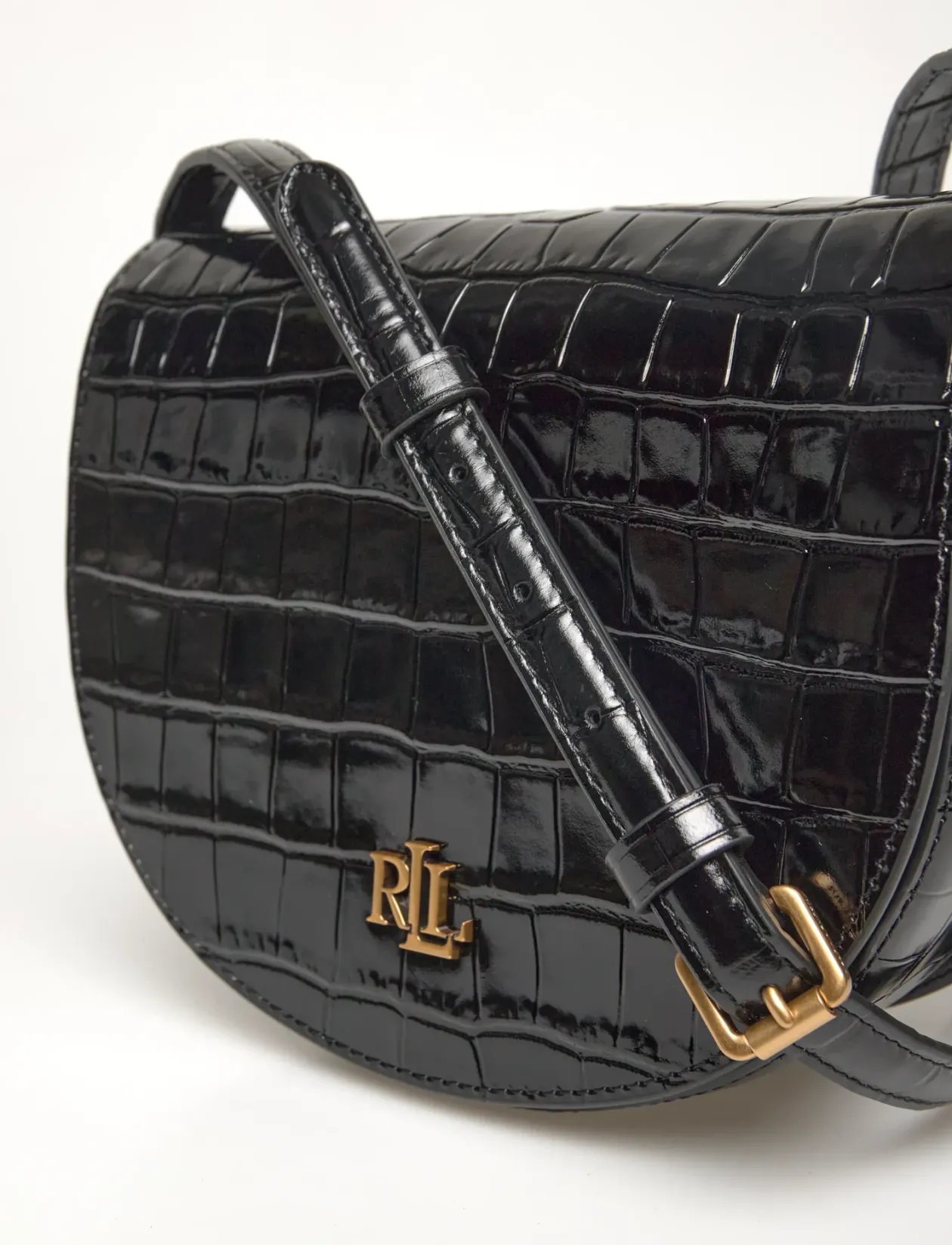 Croc-Embossed Medium Witley Crossbody - Crossbody Bags