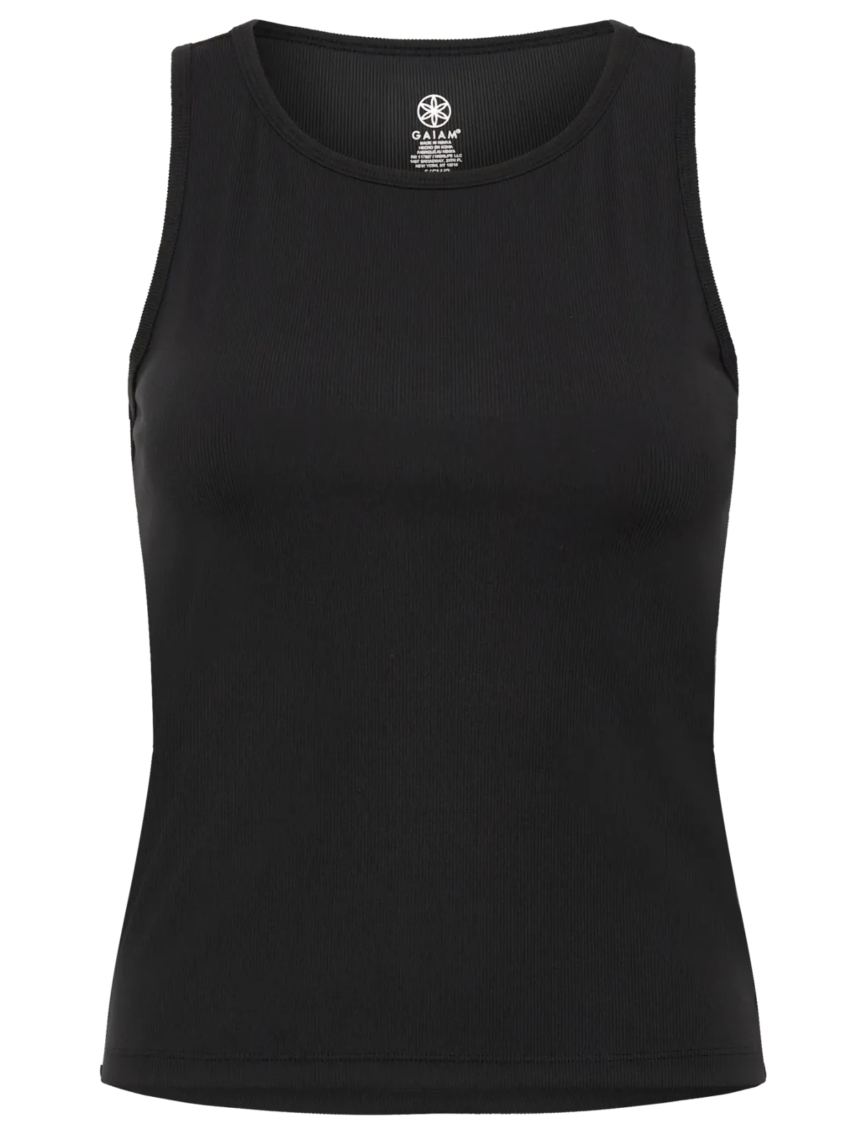 CROPPED RIB TANK - Crop tops