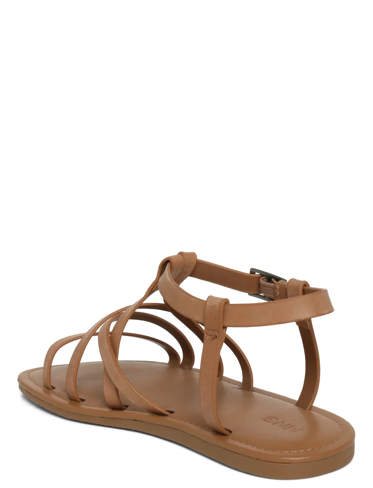 Cross-strap leather sandals - Sandaler
