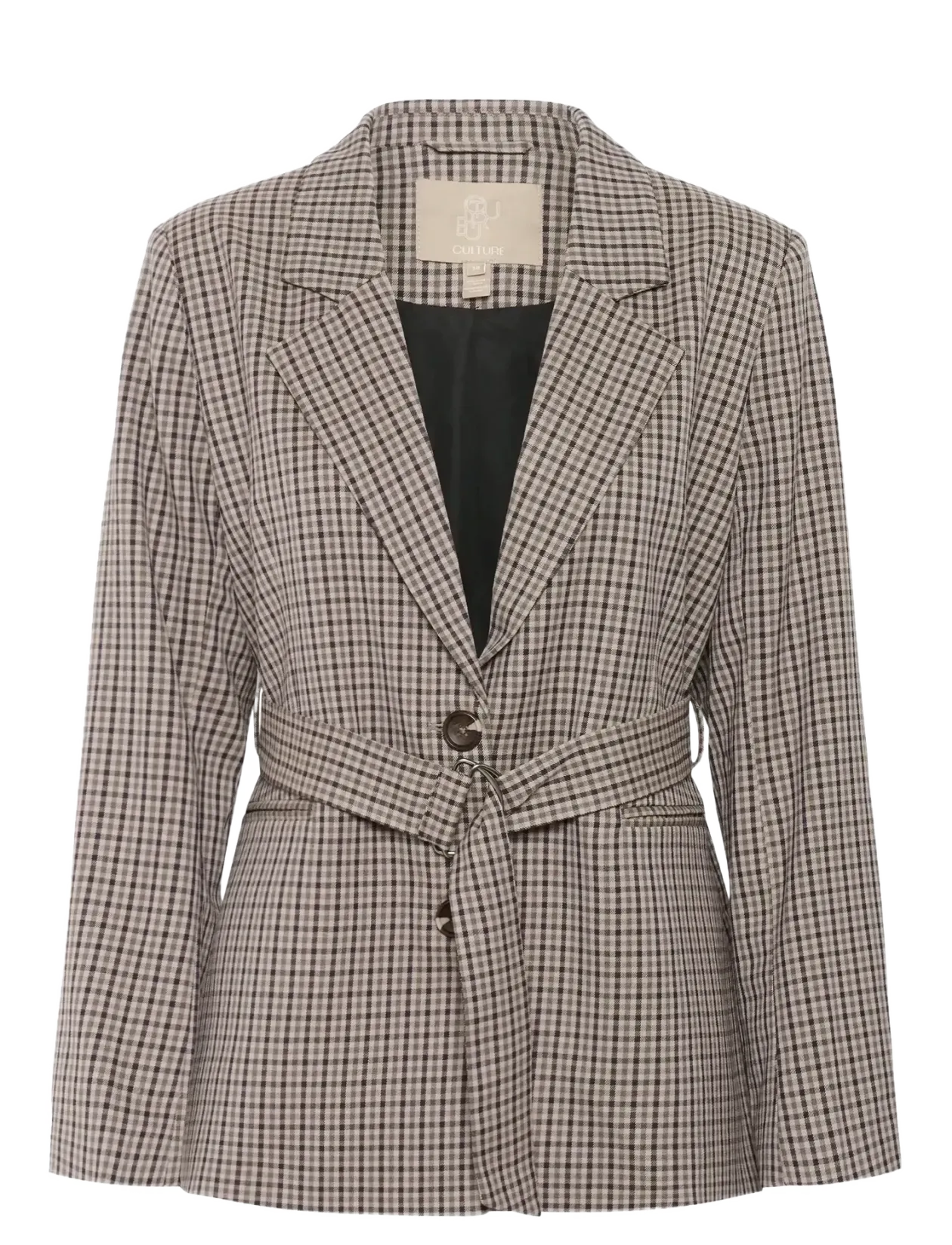 CUchecka Belt Blazer - Blazere med bælte