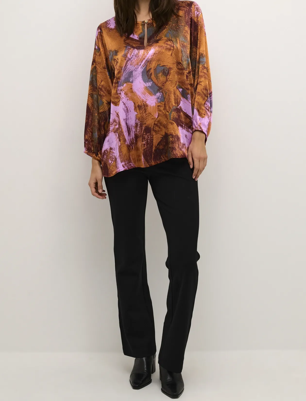 CUmenta LS Blouse - Langærmede bluser