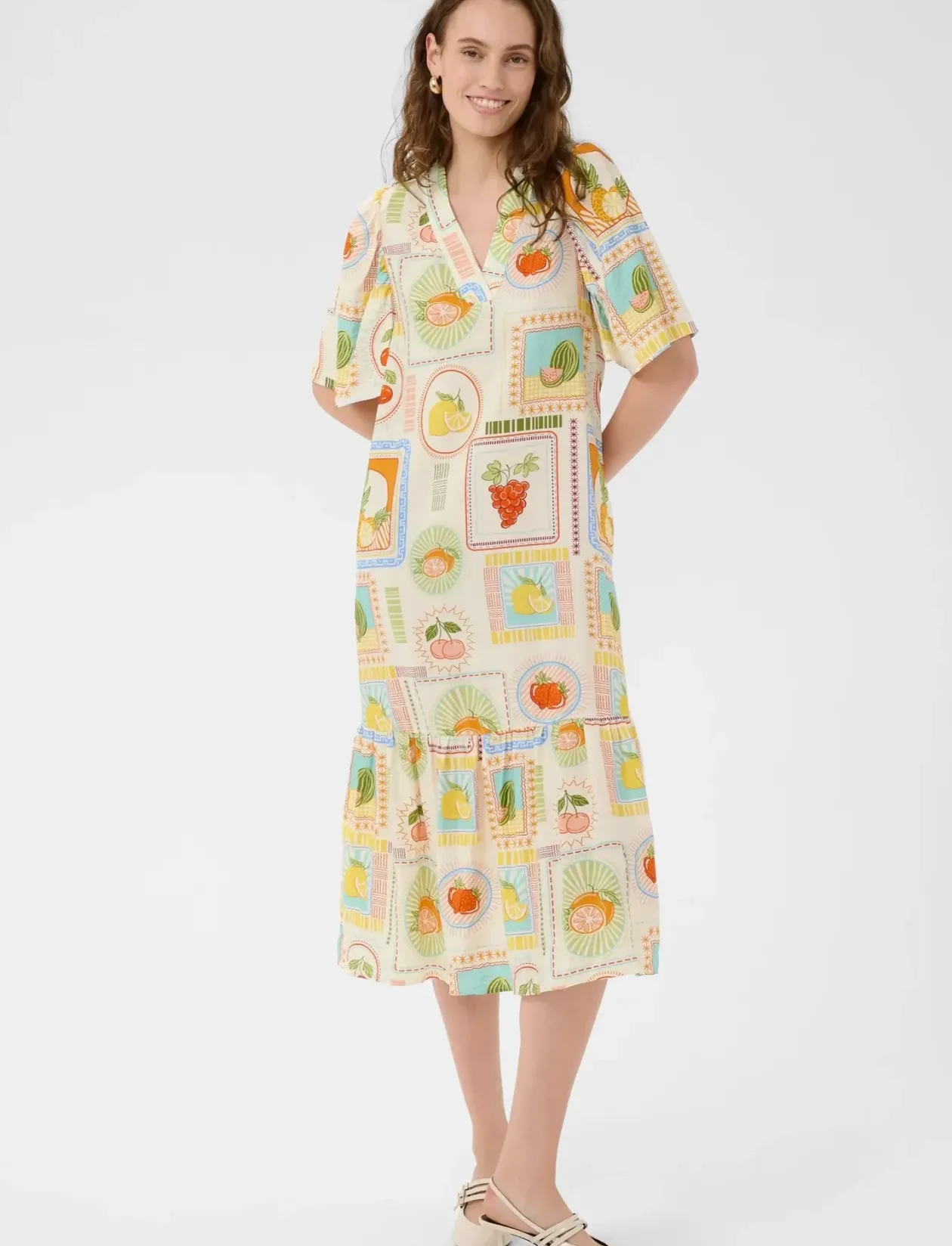 CUorange Dress - Maxikjoler