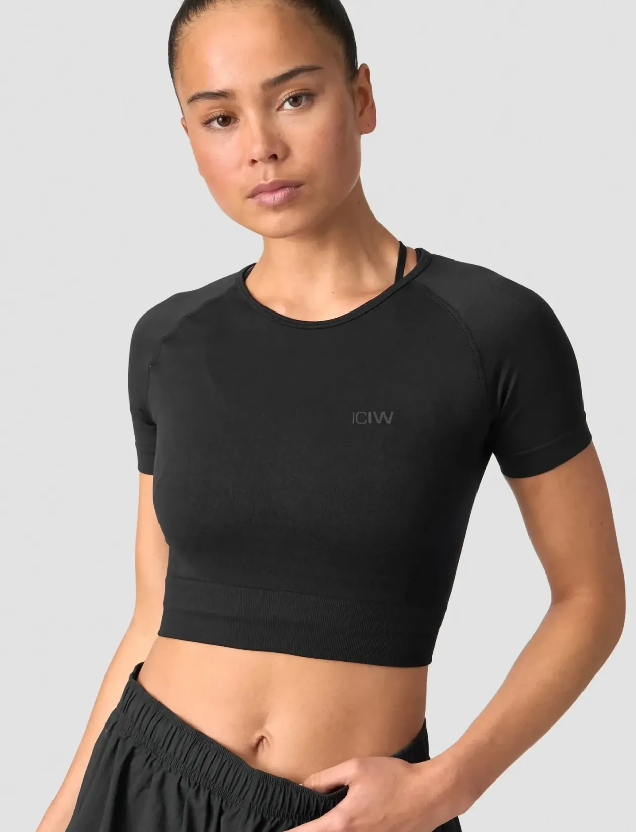Define Seamless Cropped T-shirt - Crop tops