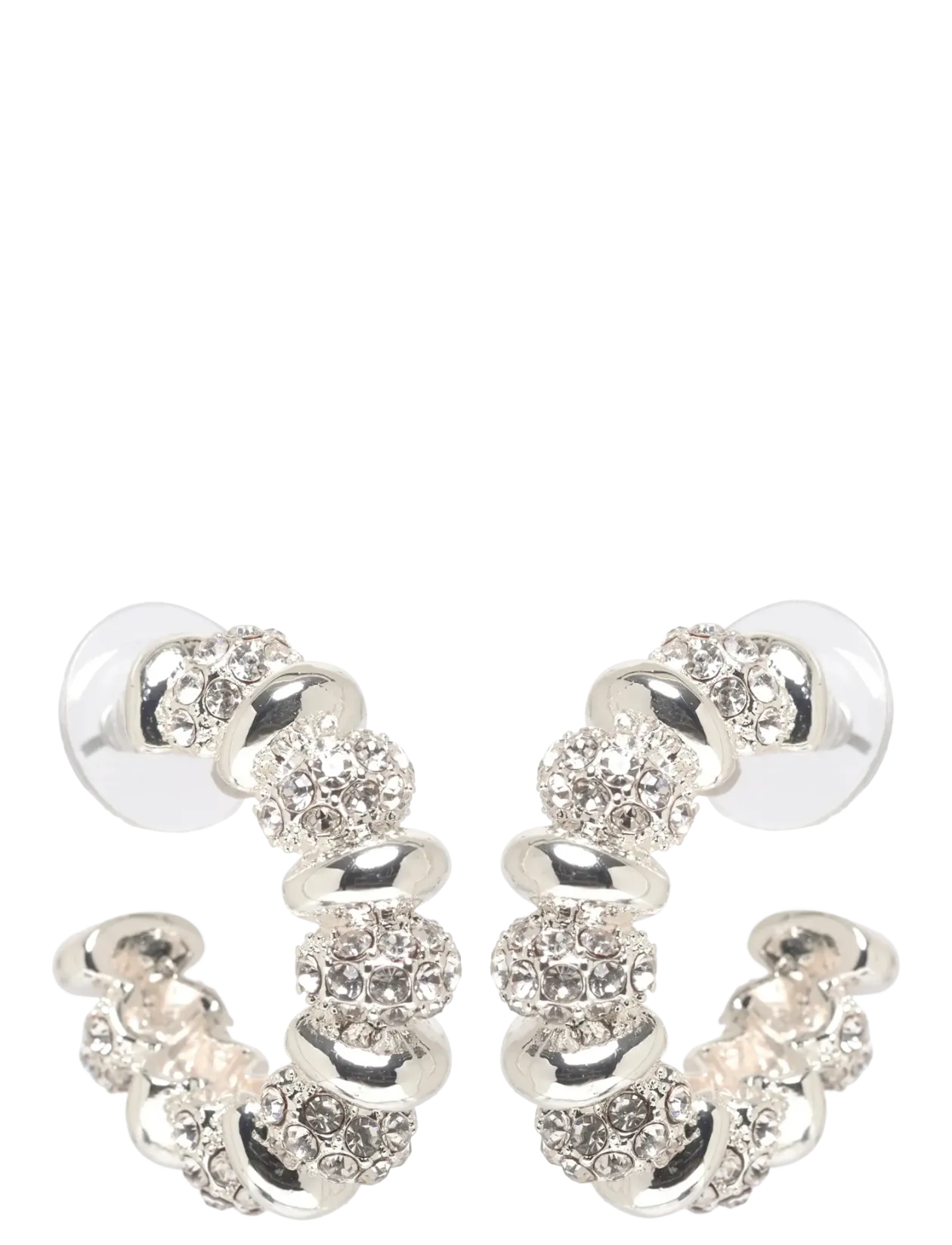 DELPHINE earrings silver-plated - Creoler