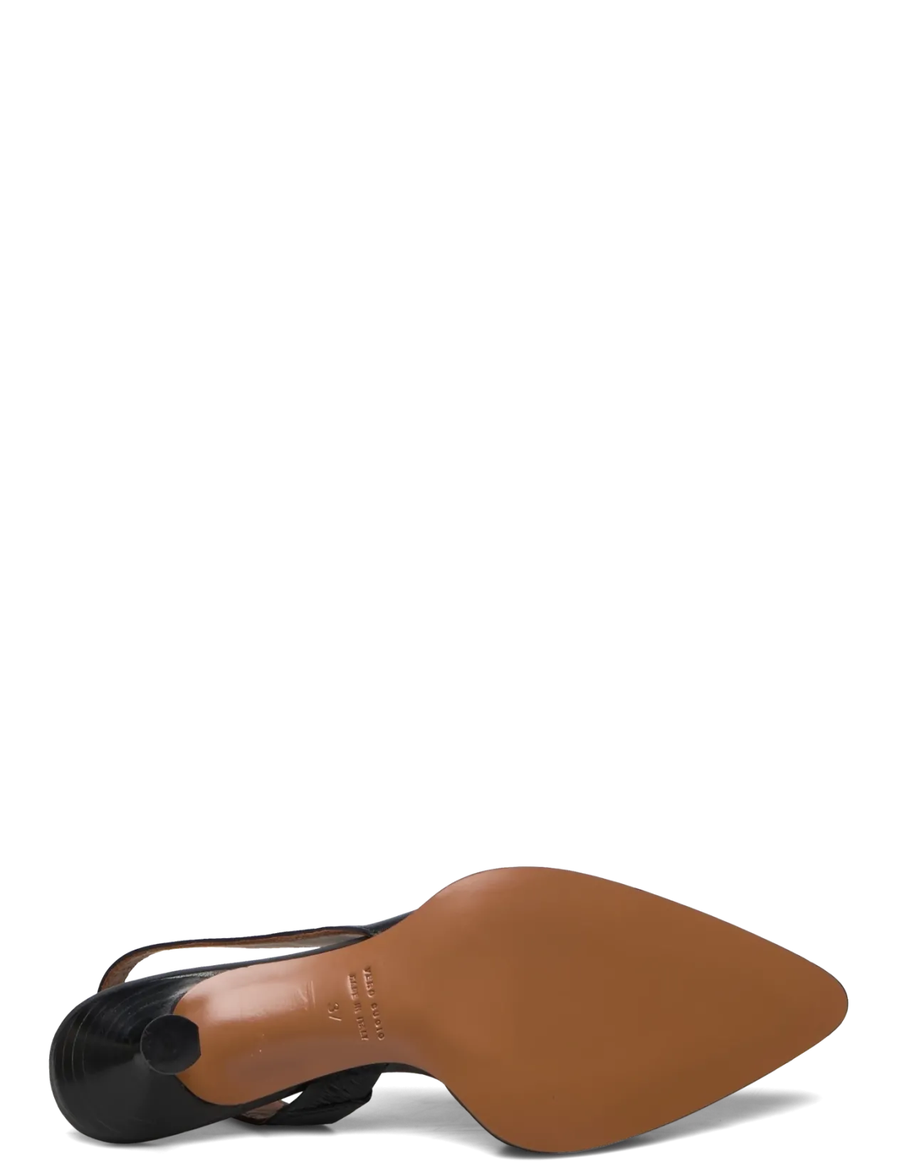 Desana Black Nappa - Slingbacks