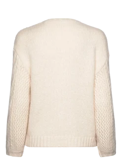 D6Flory cable sweater - Strik