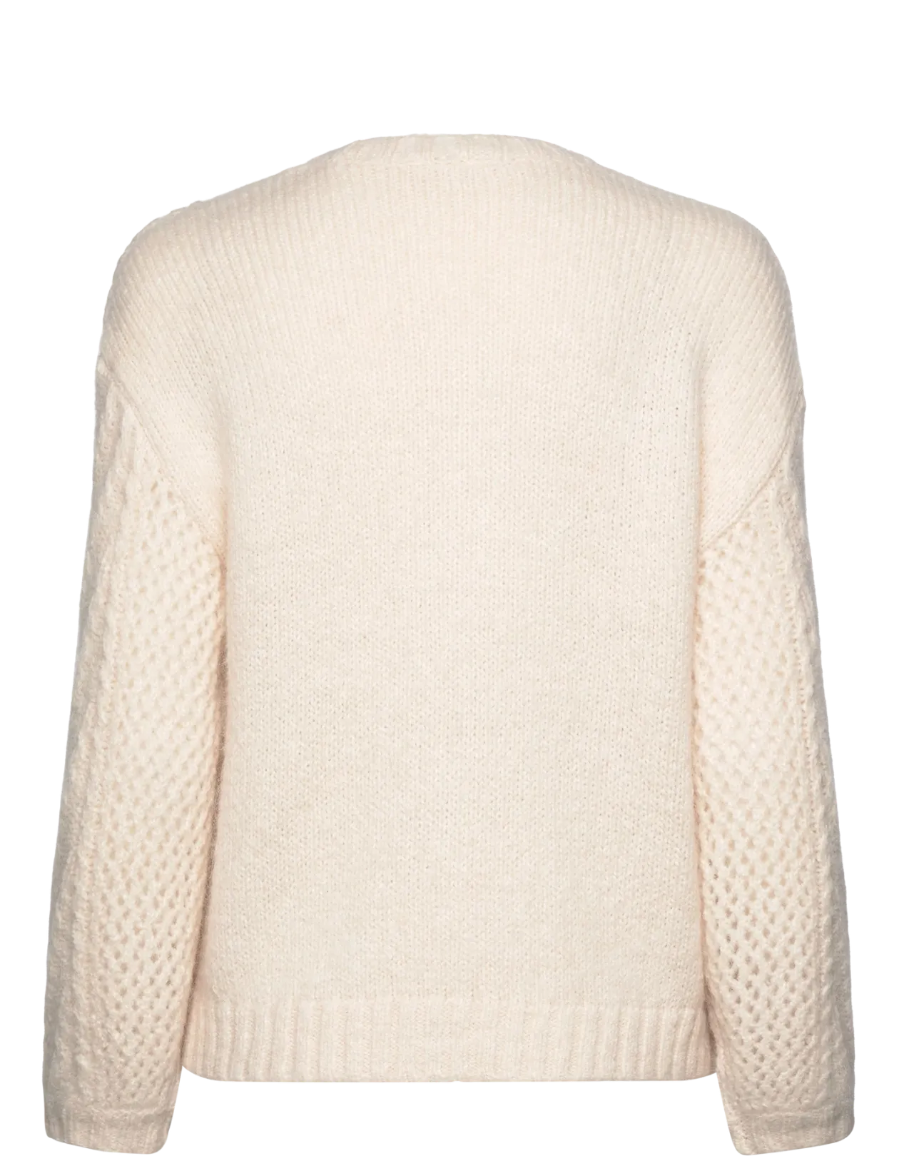 D6Flory cable sweater - Strik
