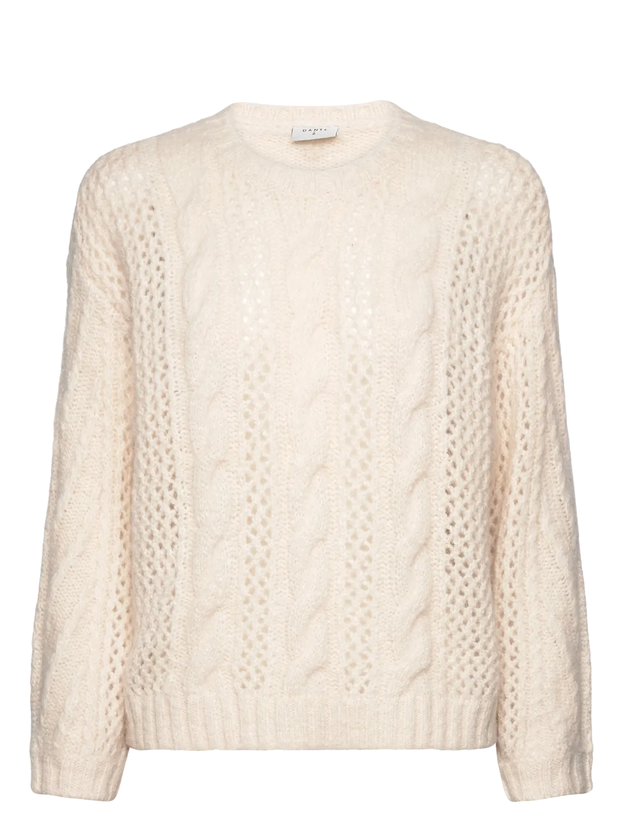 D6Flory cable sweater - Strik