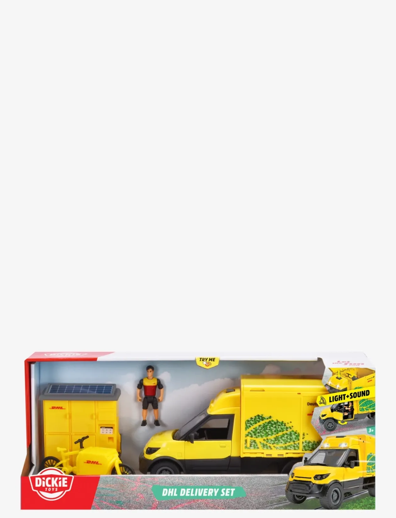 Dickie Toys DHL Delivery Set - Legekøretøjer