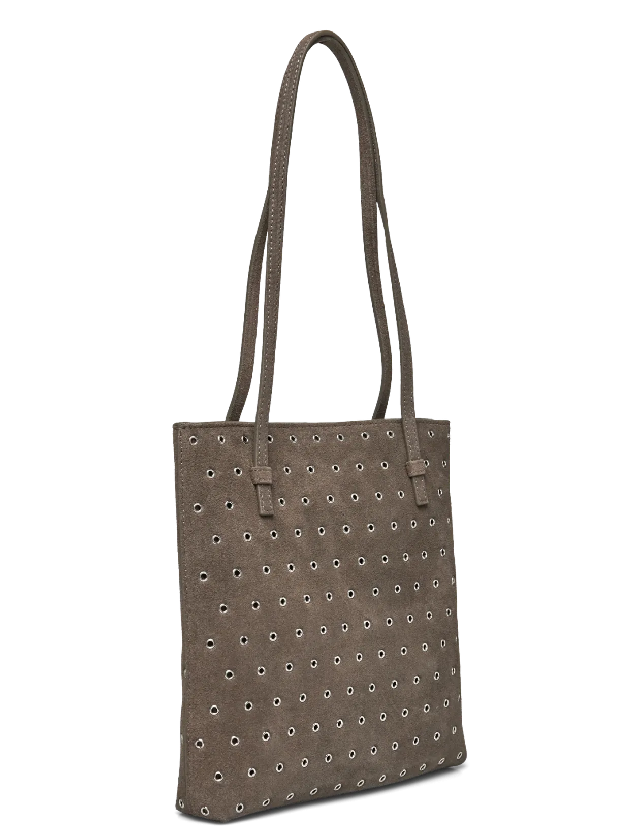 Die-cut leather shoulder bag - Shoppere
