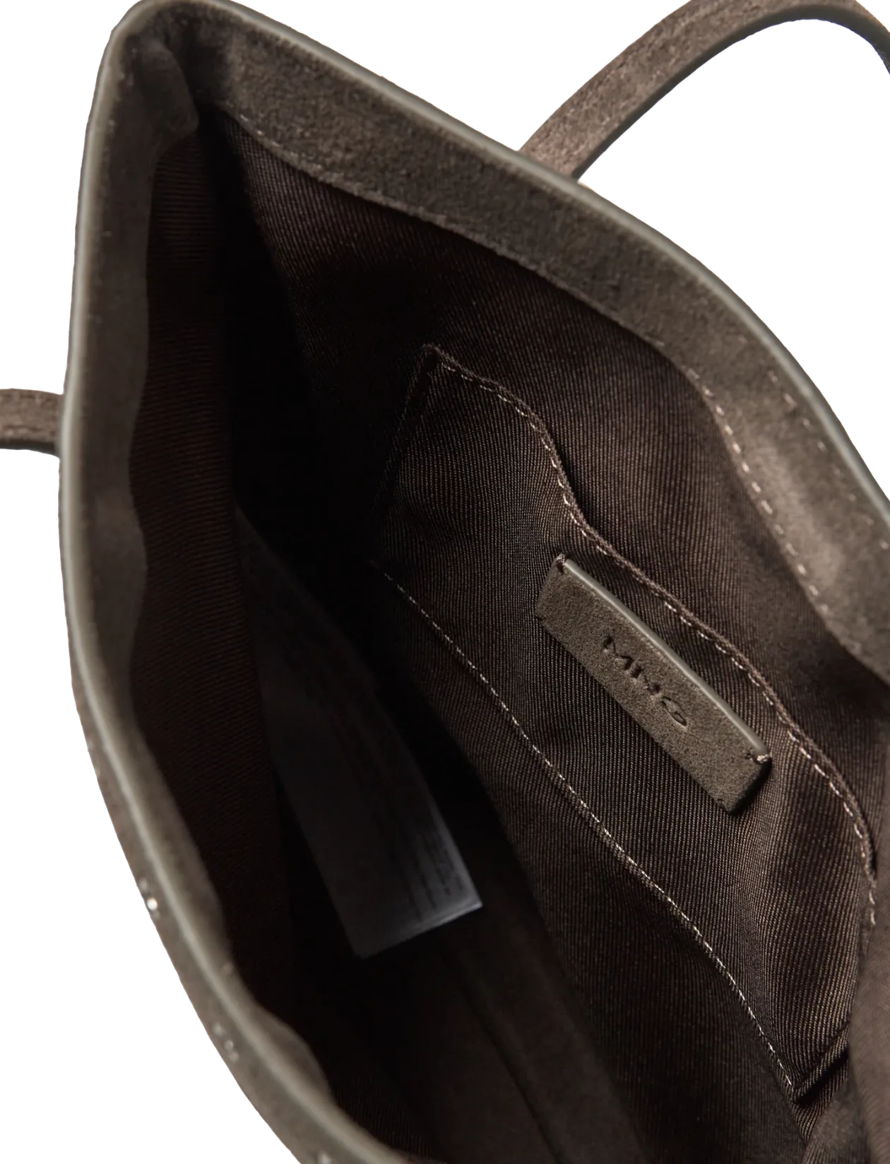 Die-cut leather shoulder bag - Shoppere