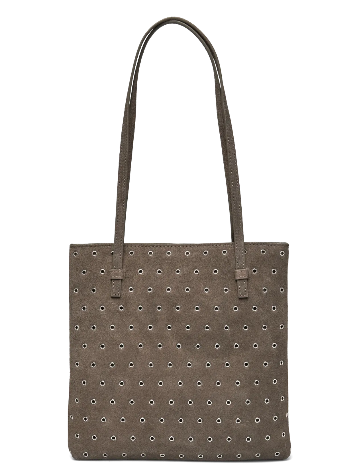 Die-cut leather shoulder bag - Shoppere