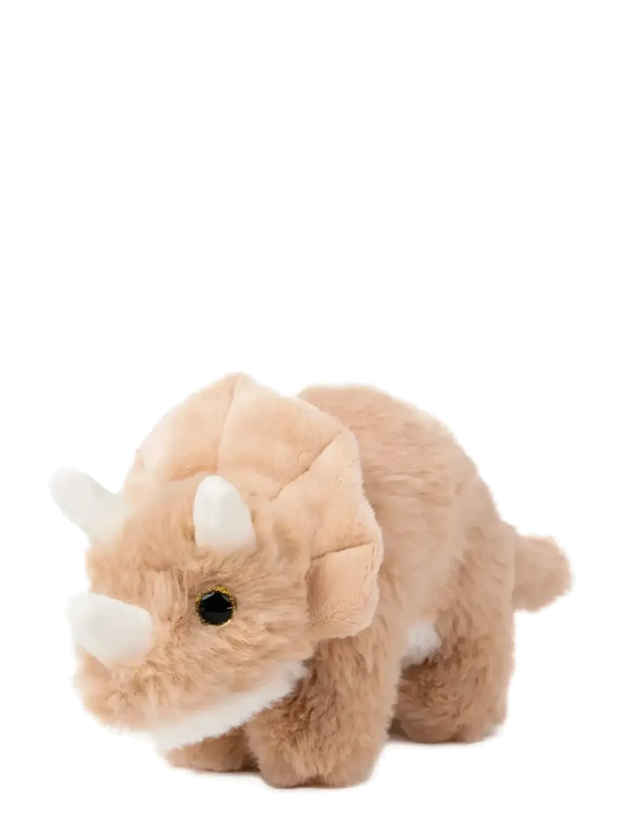 Dino, Triceratops, Aprikos, Liten - Tøjdyr