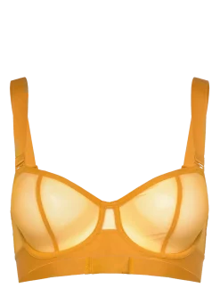 DKNY Sheer Strapless Unlined Bra - Balconette BH'er
