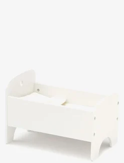 Dollbed white with bedset - Dukkesenge