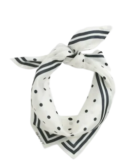 DOT PRINT SILK SCARF - Tynde tørklæder