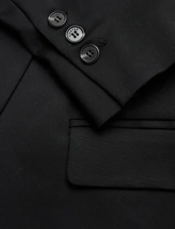 Double-breasted blazer with utility - Dobbeltradede blazere