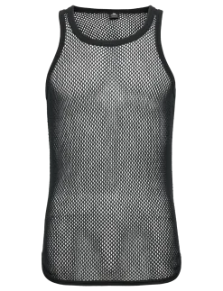 DOVRE wool mesh tank top - Nattrøjer