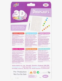 3D PAINT-IT DINOSAURS - Maling
