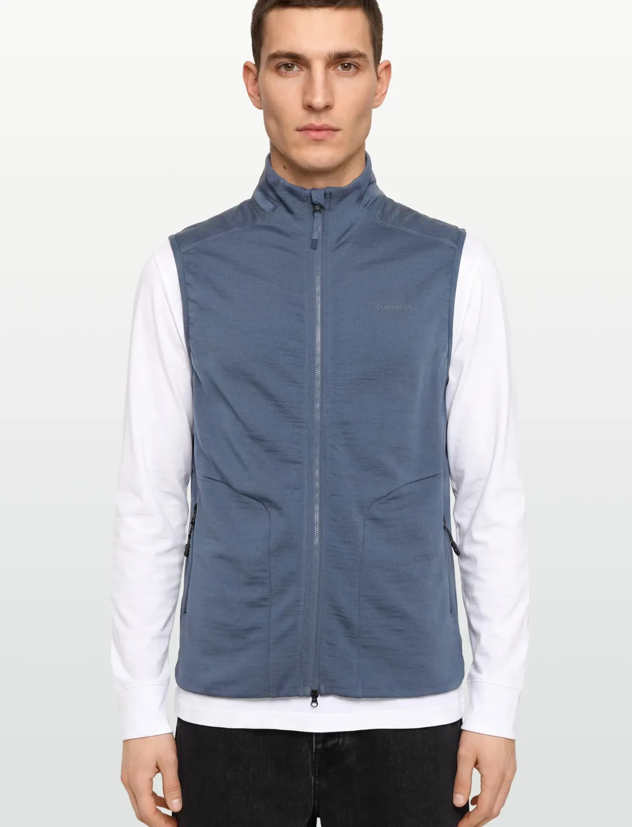 Dynamic wool fleece vest - Veste