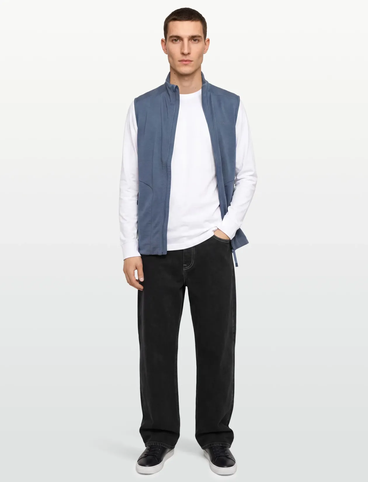 Dynamic wool fleece vest - Veste