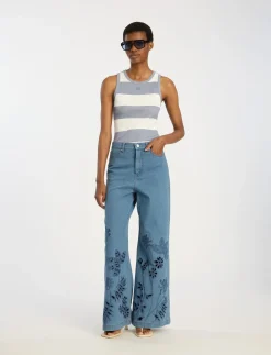 ECUBE - Brede jeans