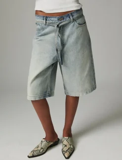Elijah Shorts - Light Blue Washed - Bermudashorts